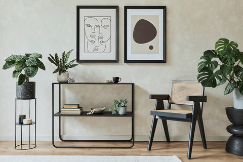 Neutrale, Wandfarbe, Taupe, Mineralfarbe, Online kaufen, Wohnzimmer