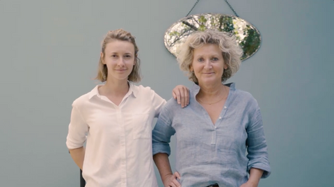 Fee und Ursula Kohlmann, Malermeisterinnen bei VerWANDlung