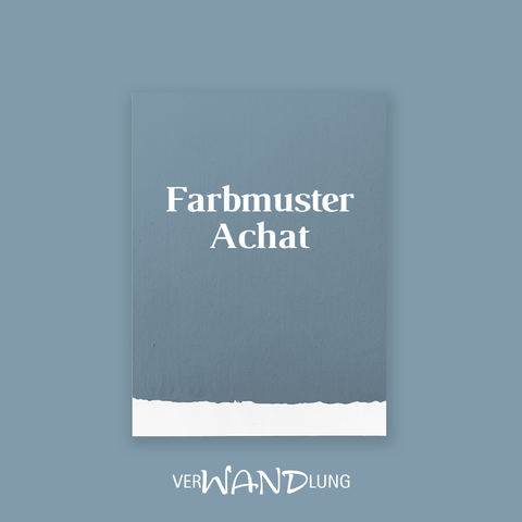 Farbmuster Achat von VerWANDlung.  