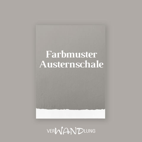 Farbmuster Austernschale von VerWANDlung.