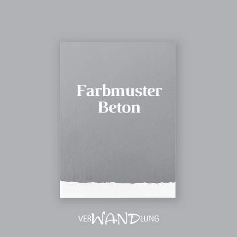 Farbmuster Beton von VerWANDlung.