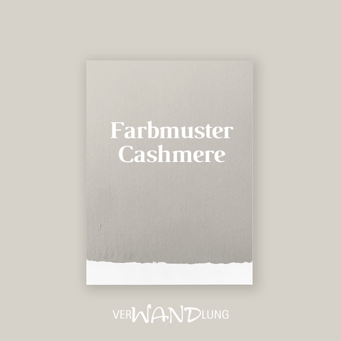 Farbmuster Cashmere von VerWANDlung.