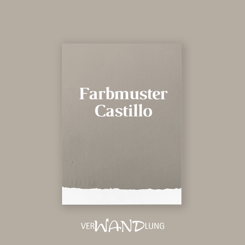 Farbmuster Castillo von VerWANDlung.