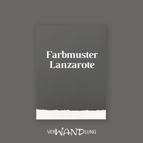 Farbmuster Lanzarote von VerWANDlung.