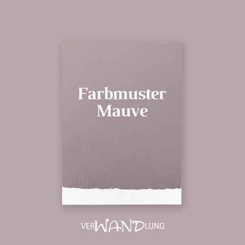 Farbmuster Mauve von VerWANDlung.