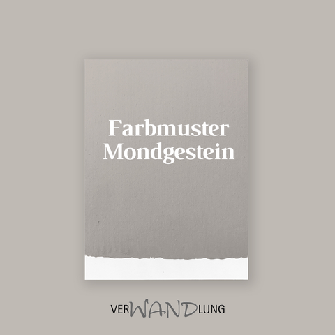 Farbmuster Mondgestein von VerWANDlung.