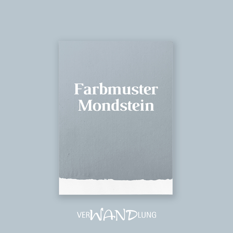 Farbmuster Mondstein von VerWANDlung.  