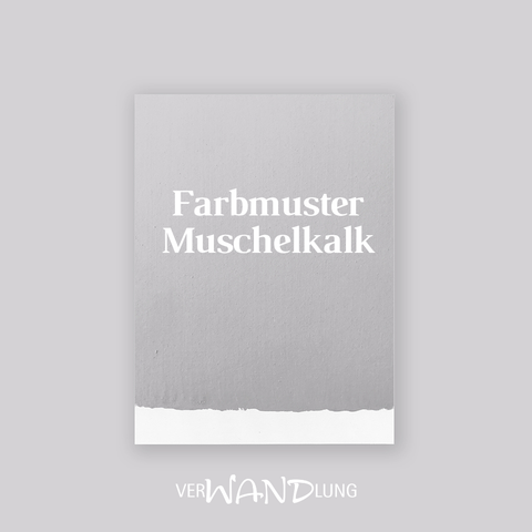 Farbmuster Muschelkalk von VerWANDlung.
