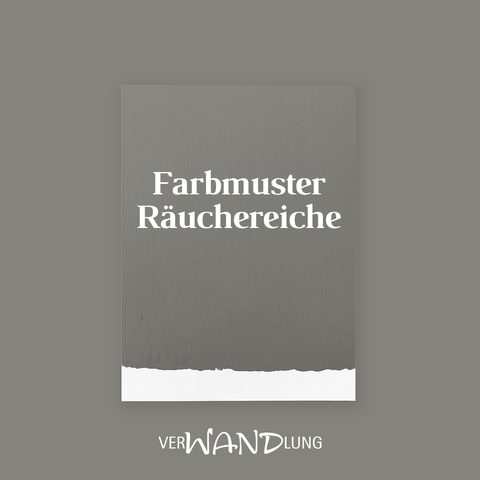 Farbmuster Räuchereiche von VerWANDlung.
