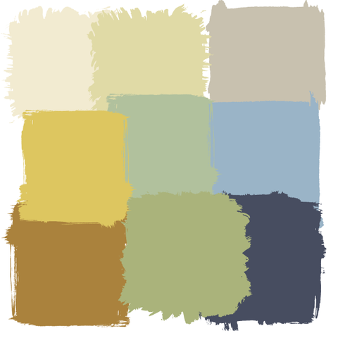 Farbkollektion der Free Colours von VerWANDlung.